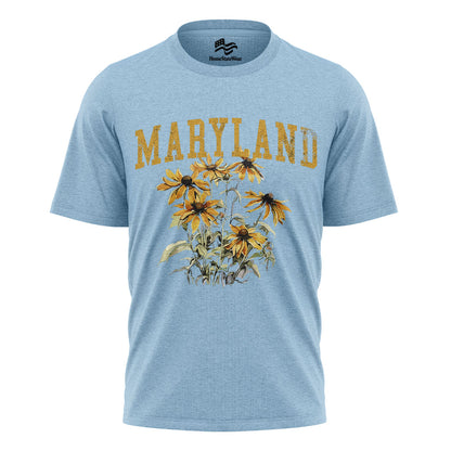 Maryland Black-Eyed Susan Comfort Colors Tee | State Flower Gift Shirt