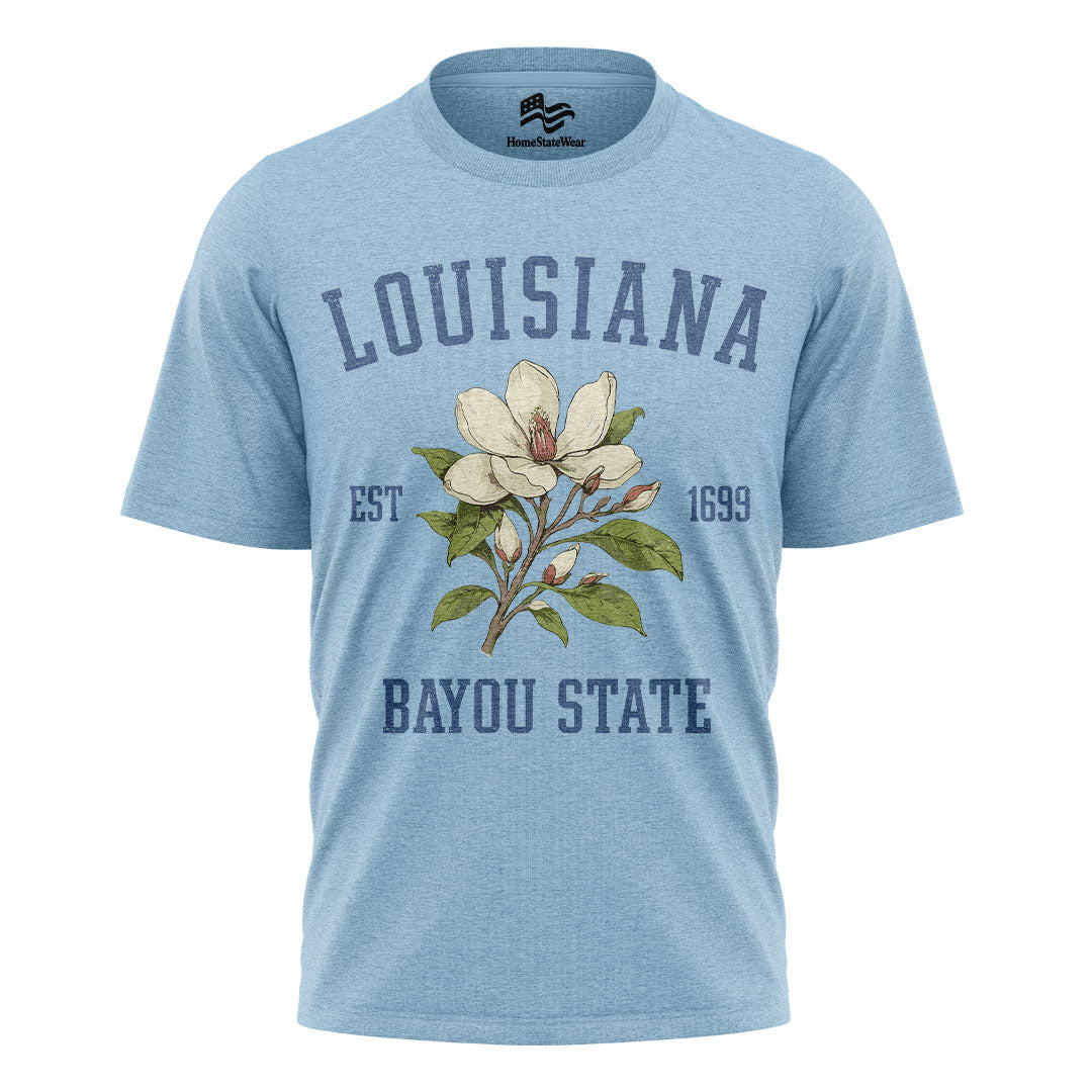 Louisiana Bayou Comfort Colors Tee | Magnolia Cajun Gift Shirt
