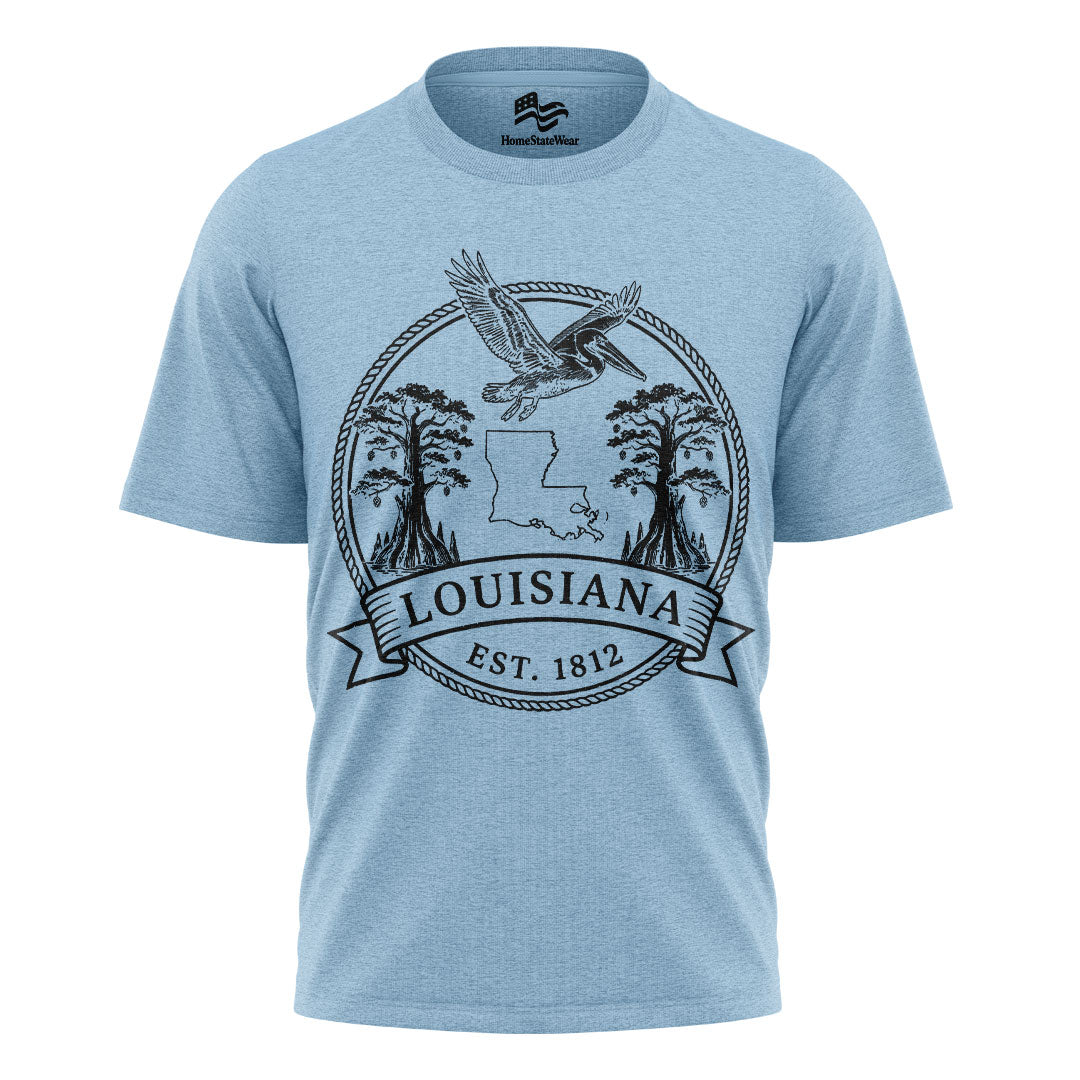 Louisiana Est 1812 T-Shirt | Pelican State Souvenir Tee