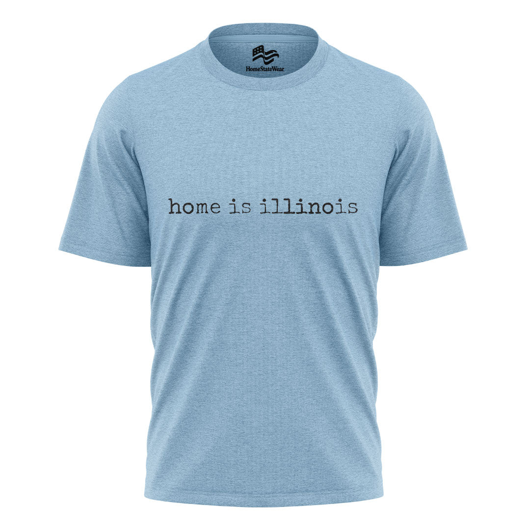 Home Is Illinois Comfort Colors Tee | Born and Raised Gift Shirt
