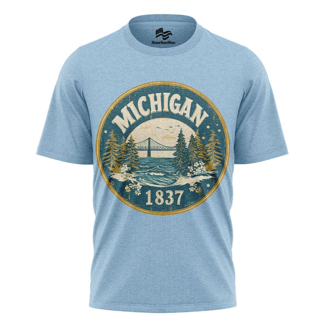 Michigan Mackinac Bridge T-Shirt
