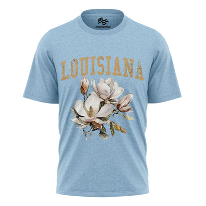 Louisiana Magnolia Comfort Colors Tee | State Flower Gift Shirt