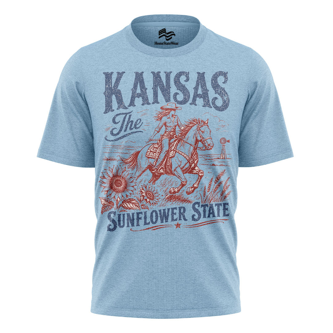 Kansas Sunflower State Comfort Colors T-Shirt