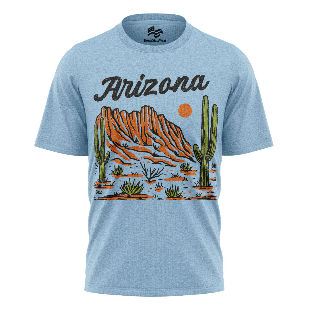 Cute Arizona Graphic T-Shirt AZ State Pride Tee