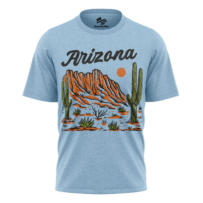 Cute Arizona Graphic T-Shirt AZ State Pride Tee