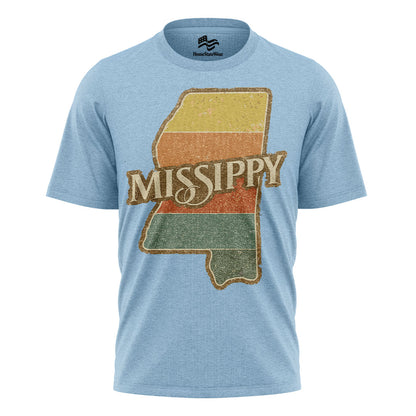 Funny Mississippi T-Shirt, Retro Distressed Southern Humor Tee