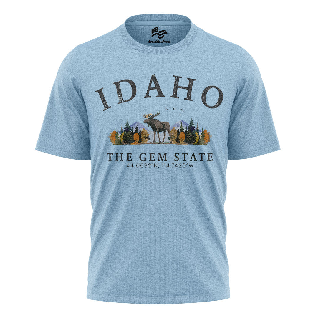 Idaho Nature Lover Gem State Pride Tee