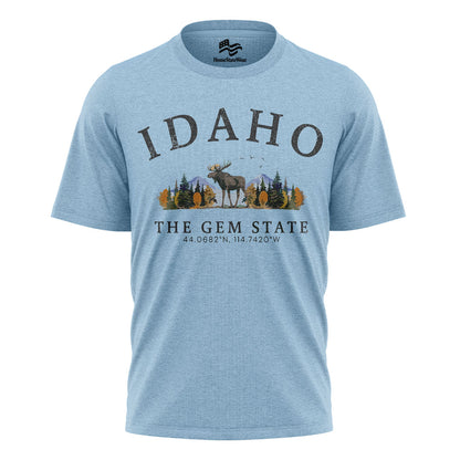 Idaho Nature Lover Gem State Pride Tee