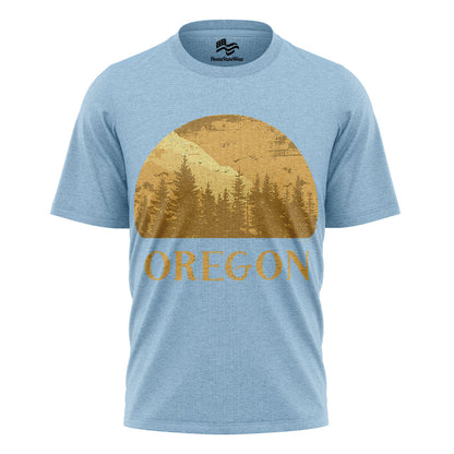 Oregon Comfort Colors® T-Shirt, Pacific Northwest Mountain Souvenir Tee