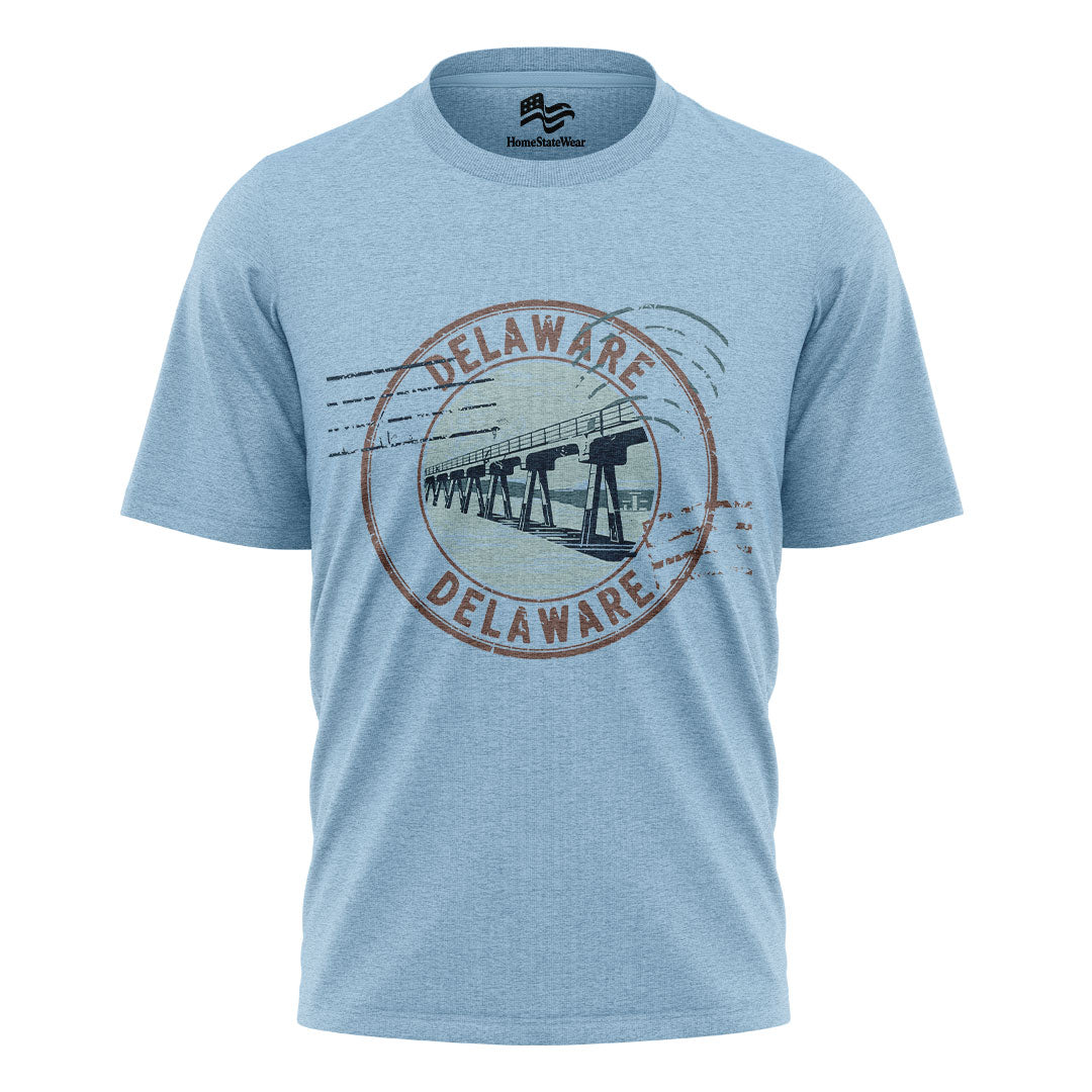 Delaware Bridge Graphic Tee | Scenic Landmark Souvenir Shirt