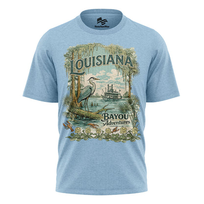 Louisiana Bayou T-Shirt | Cajun Country Souvenir Tee