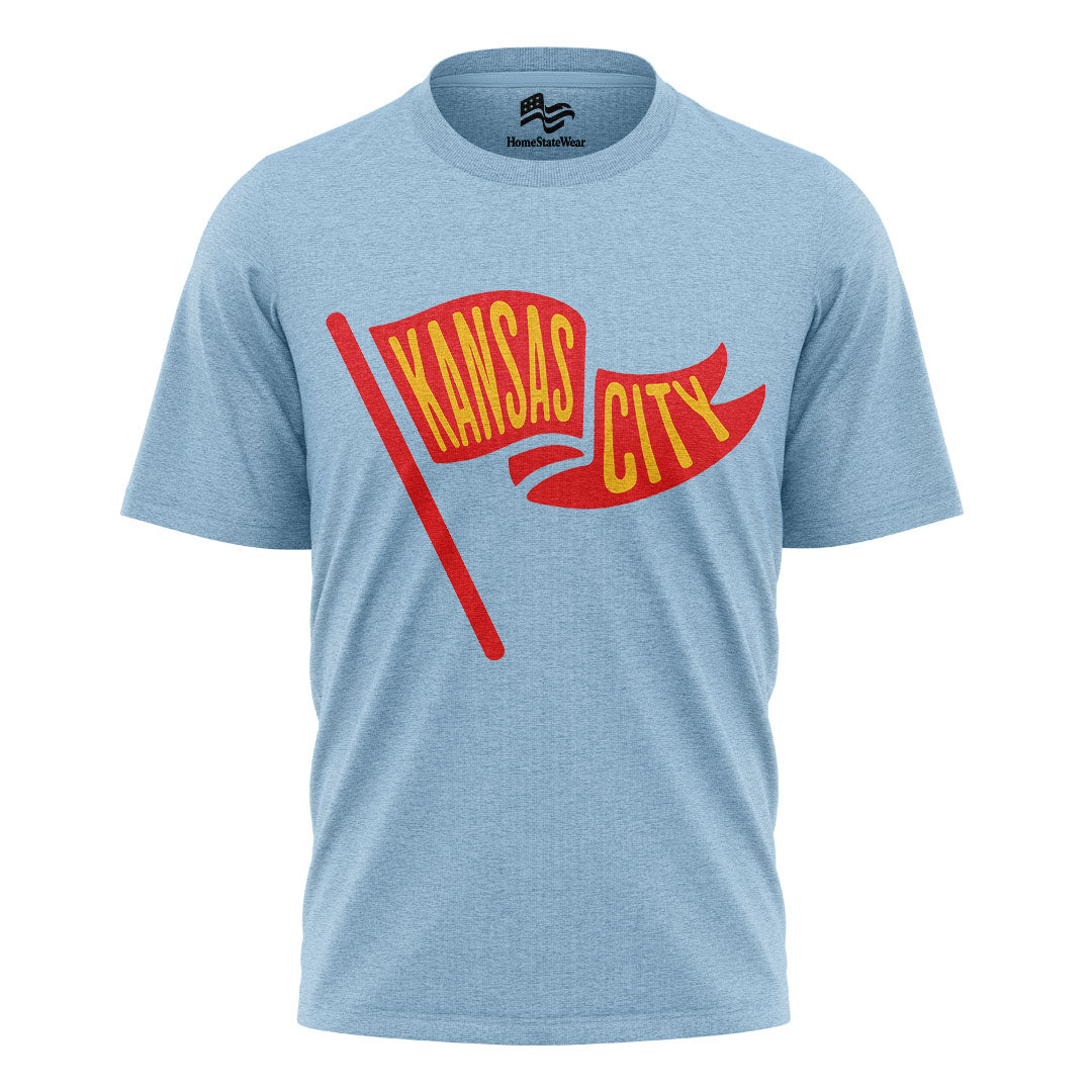 Kansas City Football Comfort Colors T-Shirt