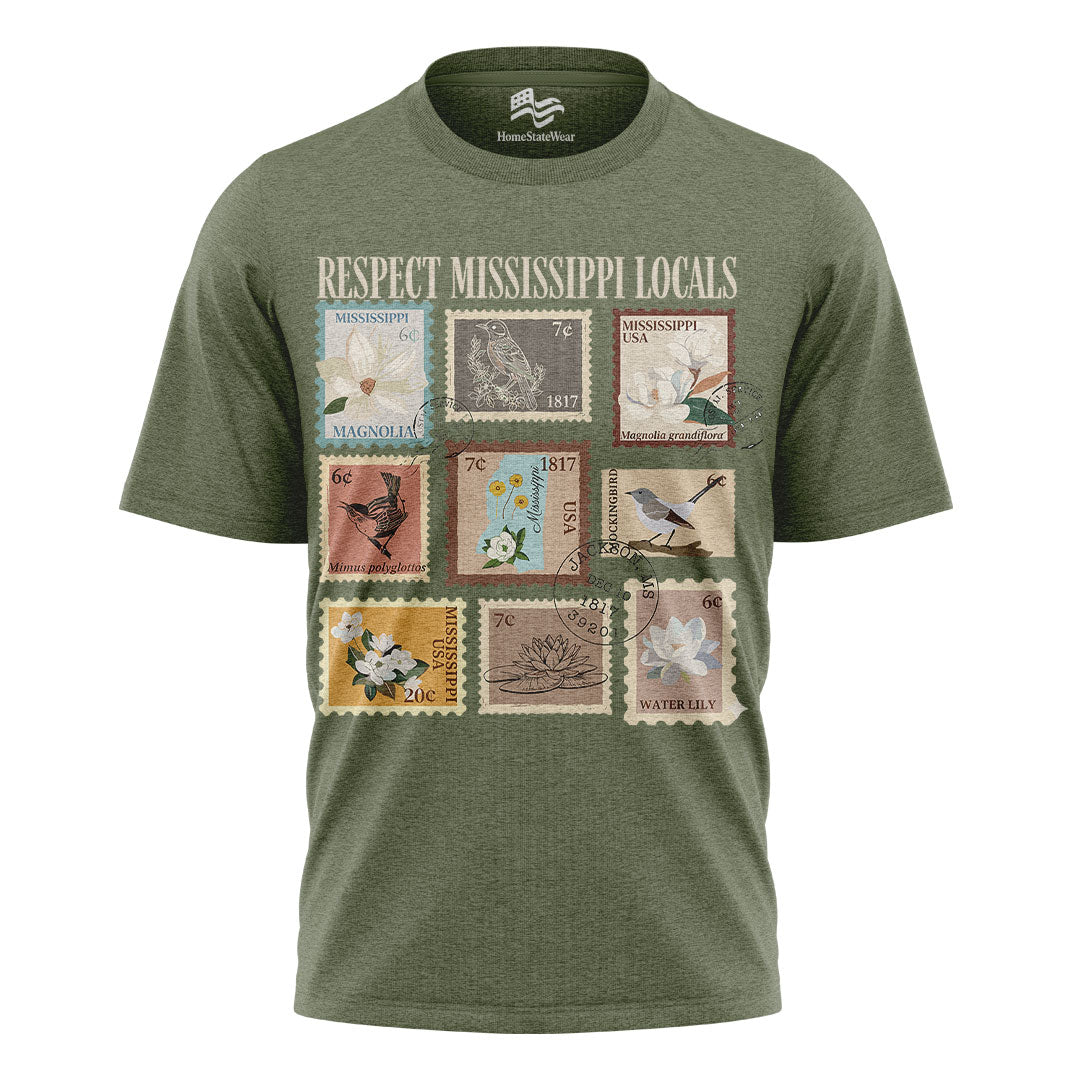 Wildlife Bird & State Flower T-Shirt, Nature Lover Graphic Tee