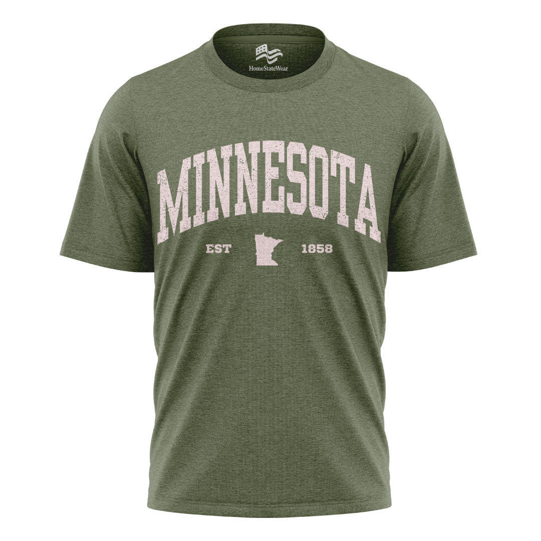 Minnesota 1858 Map Sweatshirt