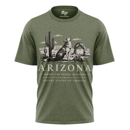Arizona Desert Graphic Tee | Vintage Southwest Outdoor Shirt