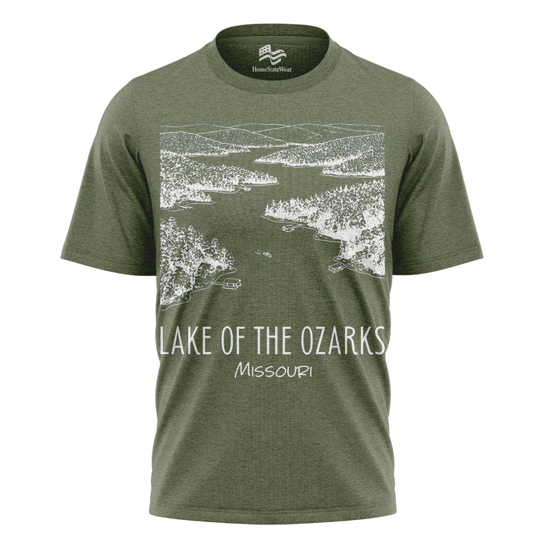 Lake of the Ozarks T-Shirt, Missouri Lake Graphic Tee