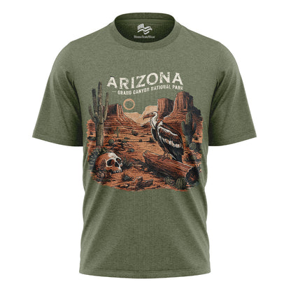 Arizona Hiking Camping Tee, Southwest Travel Gift
