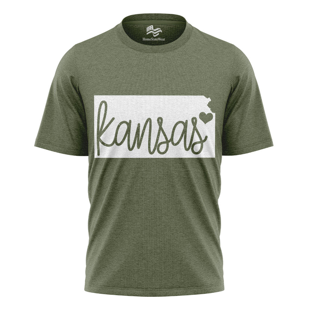 Kansas Custom State T-Shirt | Unisex State Pride Tee