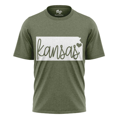 Kansas Custom State T-Shirt | Unisex State Pride Tee