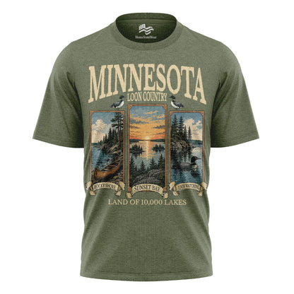 Minnesota Born and Raised T-Shirt