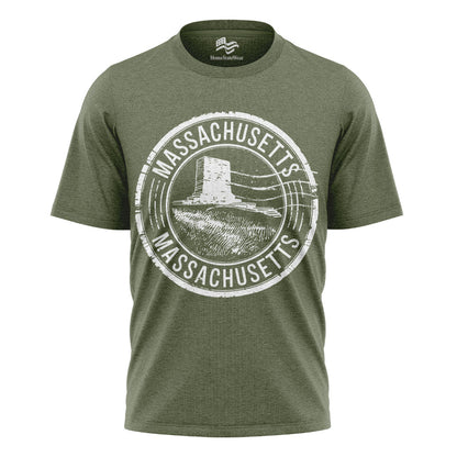 Massachusetts Gildan T-Shirt | Bay State Graphic Tee