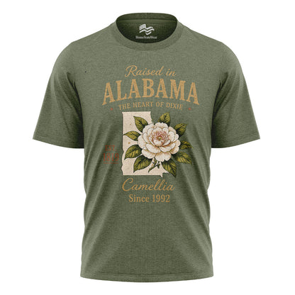 Alabama Camellia State Pride Graphic Tee
