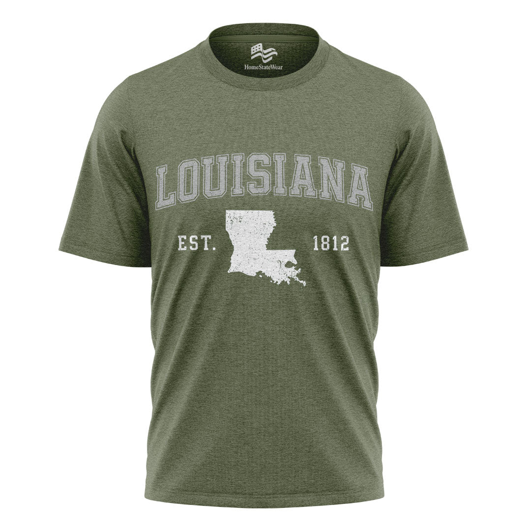 Louisiana Campus Style Tee | Southern State Pride Shirt