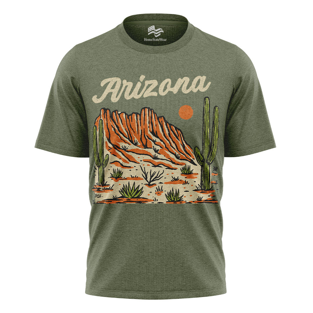 Cute Arizona Graphic T-Shirt AZ State Pride Tee