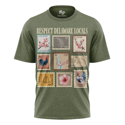 Wildlife Bird & State Flower Tee | Nature Lover Gift Shirt