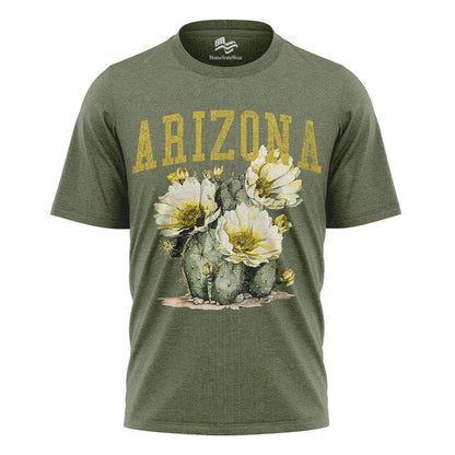 Arizona State Flower Comfort Colors Tee | Botanical Travel Gift Shirt