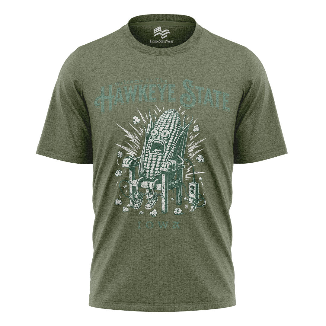 Welcome to Iowa T-Shirt | Funny Corn Souvenir Tee