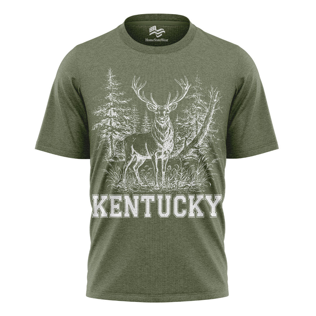 Kentucky Deer Comfort Colors Tee | Wildlife Nature Lover Shirt
