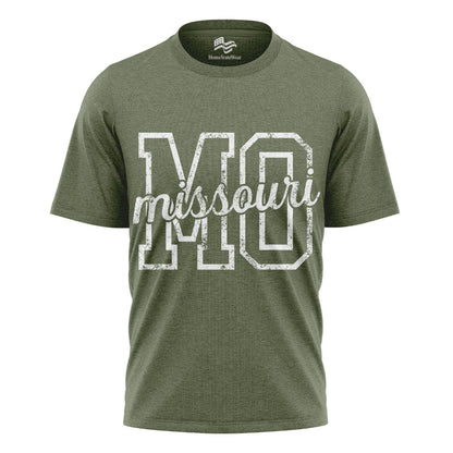 Retro Missouri T-Shirt, Comfort Colors Distressed Varsity