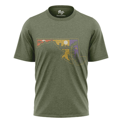 Layers of Maryland T-Shirt | Old Line State Graphic Tee