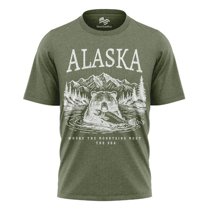 Vintage Alaska Fishing T-Shirt