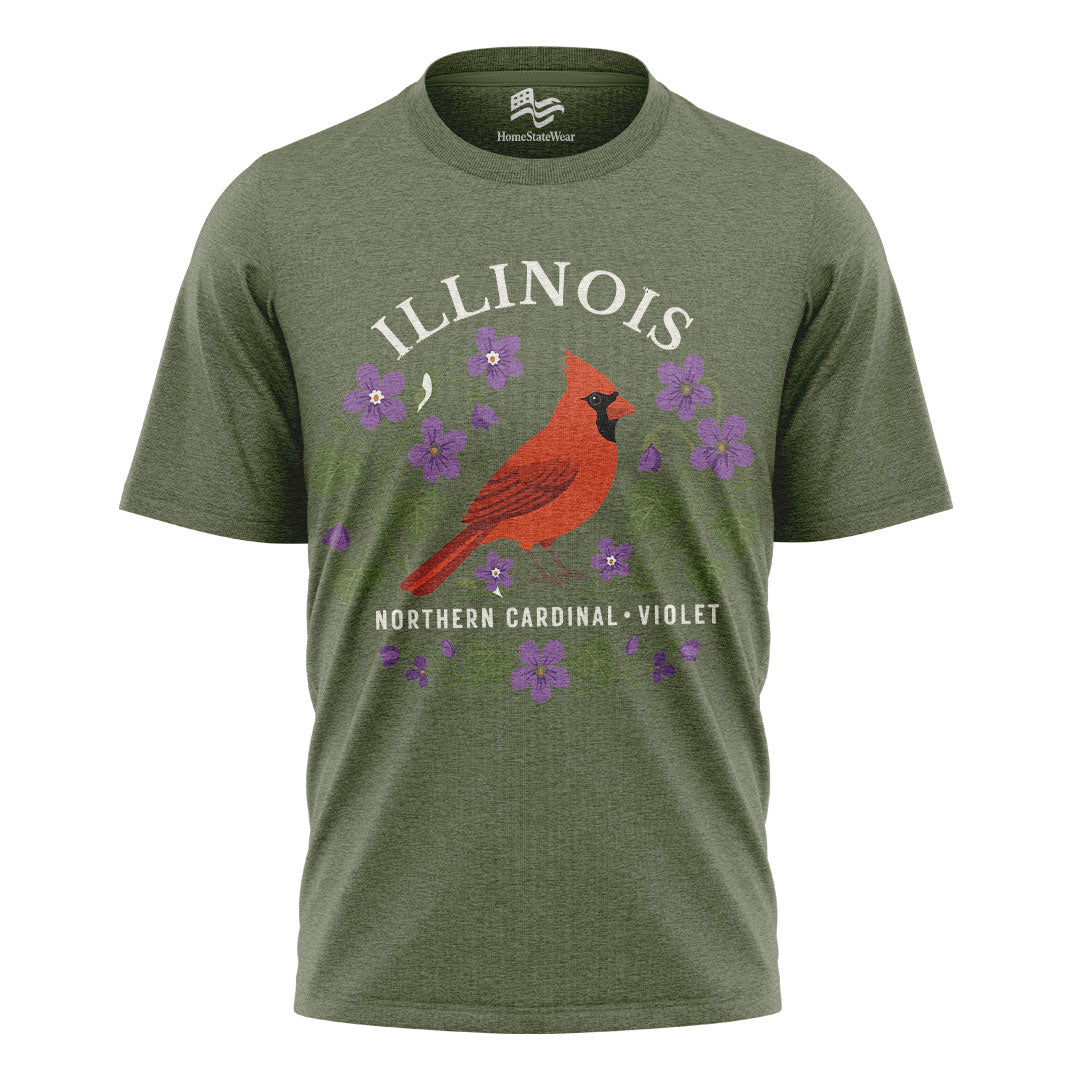 Illinois Elk T-Shirt | Prairie State Wildlife Tee