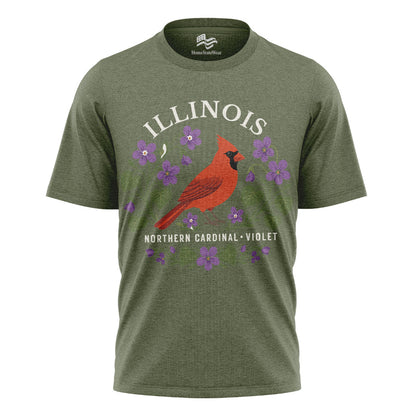 Illinois Elk T-Shirt | Prairie State Wildlife Tee