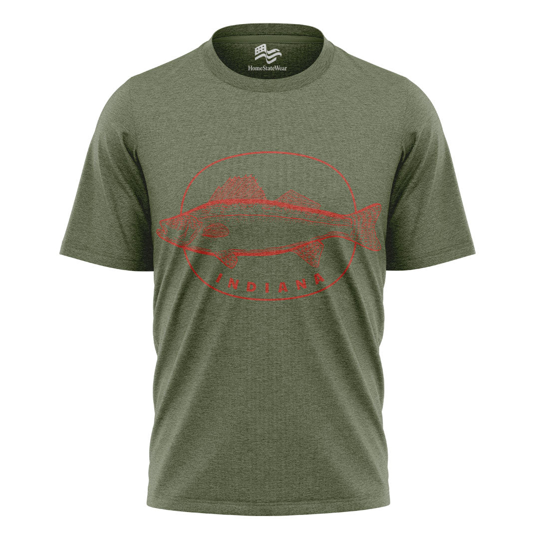 Indiana Comfort Colors Tee | Retro State Pride Shirt