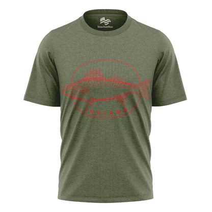 Indiana Comfort Colors Tee | Retro State Pride Shirt