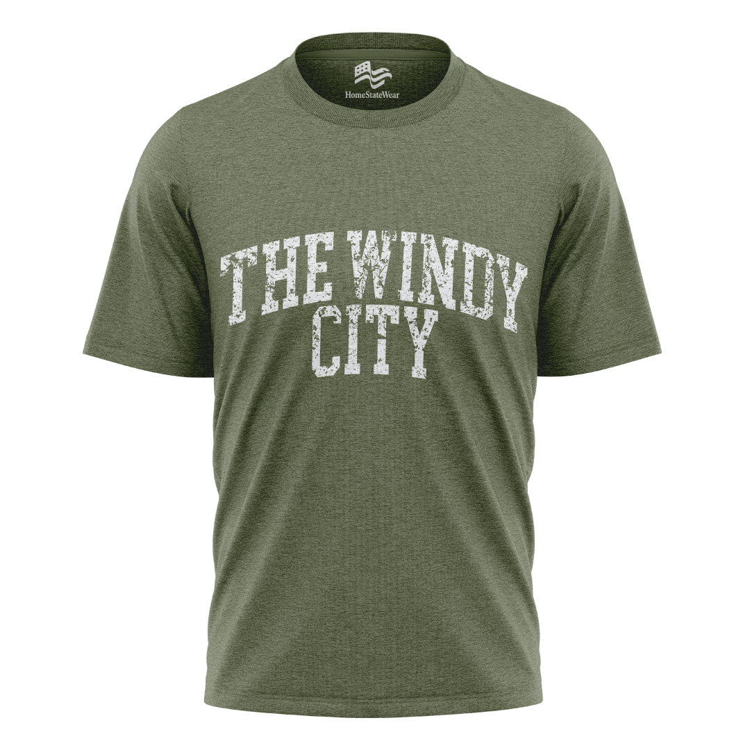 Windy City Comfort Colors Tee | Chicago Game Day Shirt