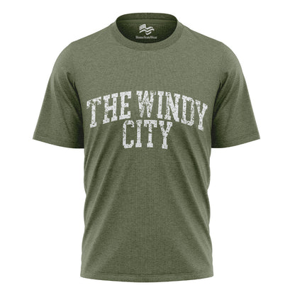 Windy City Comfort Colors Tee | Chicago Game Day Shirt