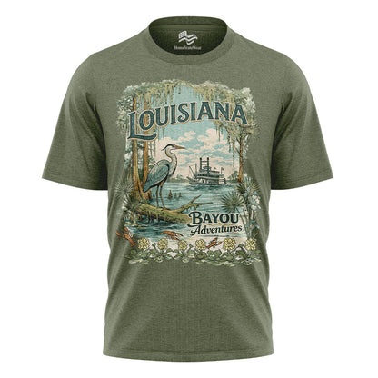 Louisiana Bayou T-Shirt | Cajun Country Souvenir Tee