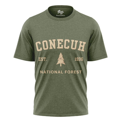 Conecuh National Forest T-Shirt, Alabama Outdoor Adventure Tee