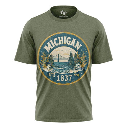 Michigan Mackinac Bridge T-Shirt