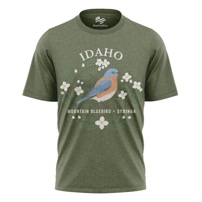 Idaho Bluebird & Syringa
