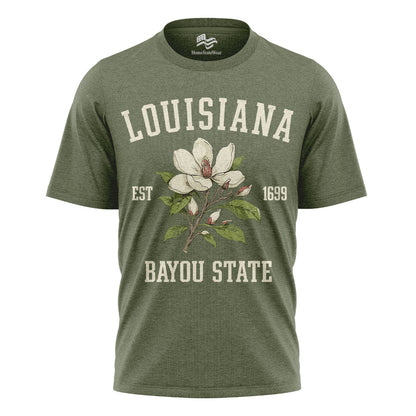 Louisiana Bayou Comfort Colors Tee | Magnolia Cajun Gift Shirt