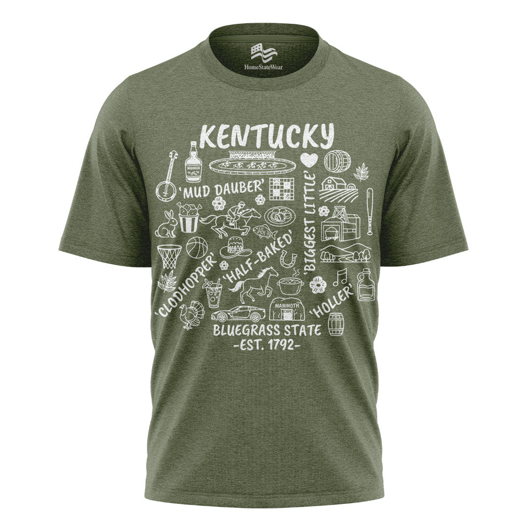 Kentucky Bluegrass State T-Shirt