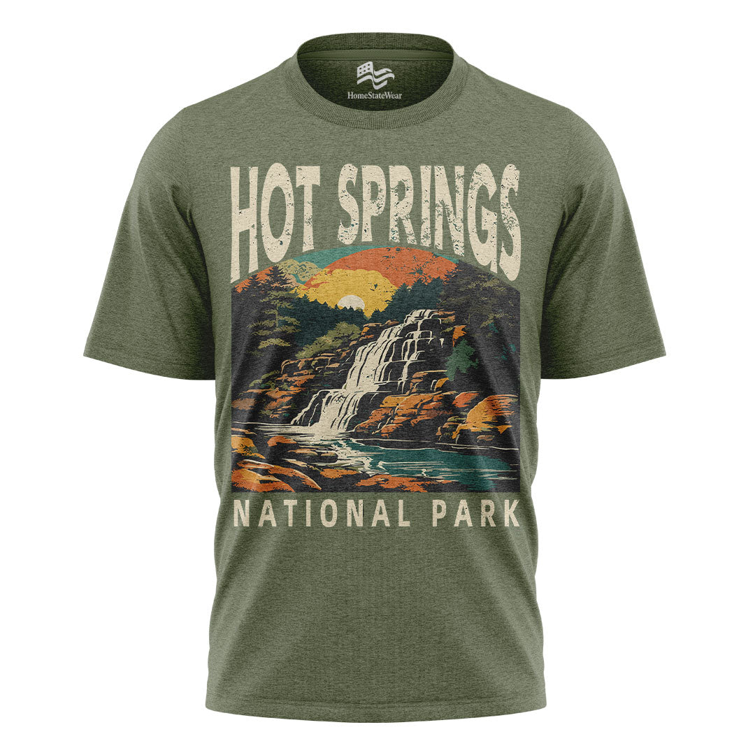 Hot Springs National Park Tee | Arkansas Hiking Souvenir Shirt