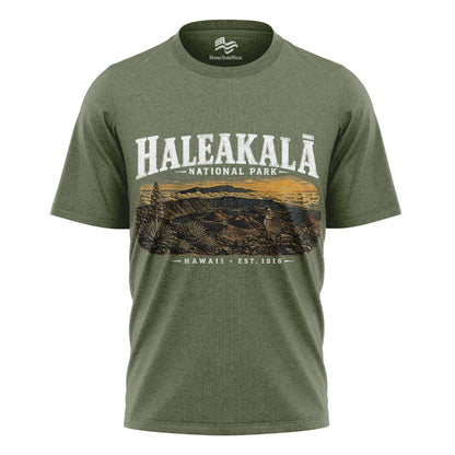 Haleakala National Park Vintage Maui Volcano Sunset Shirt