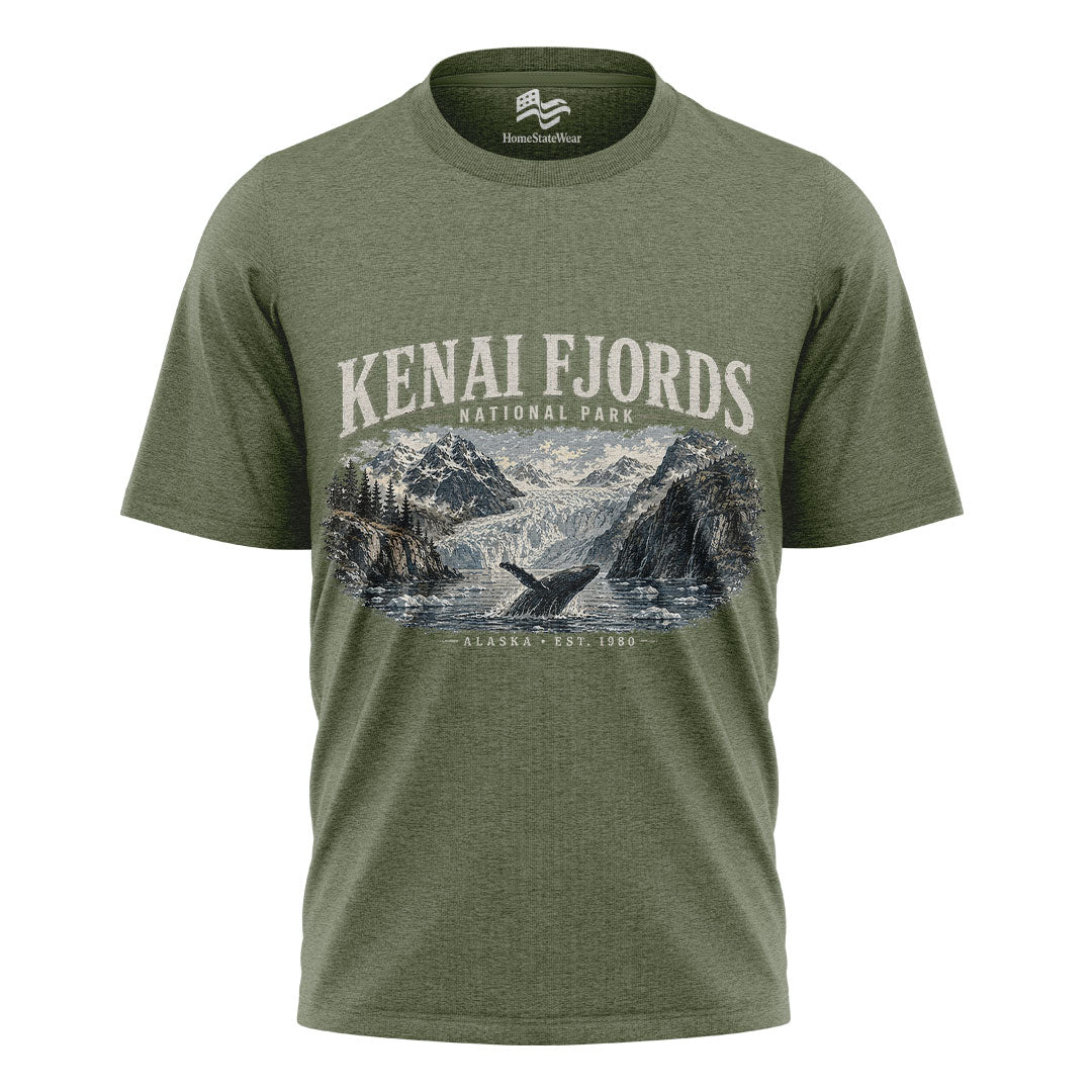 Alaska Glacier Wilderness Tee